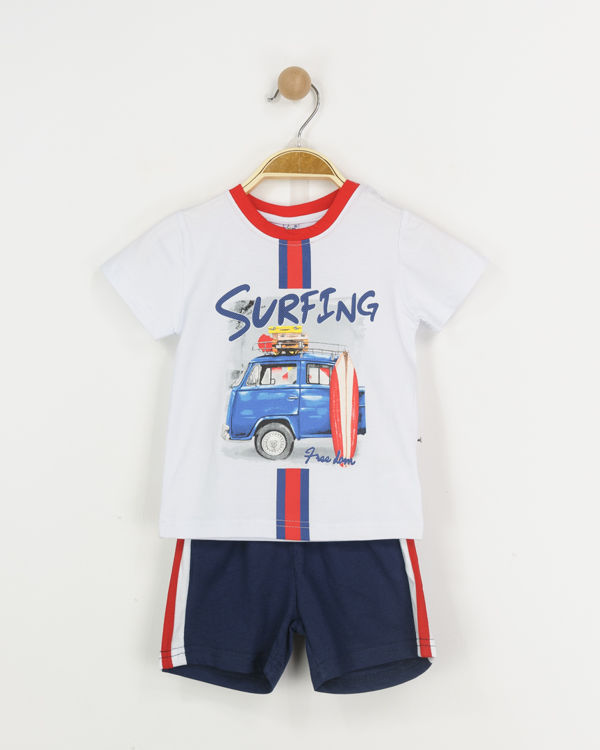 Picture of WS0353 BOYS TWO PIECE COTTON SET